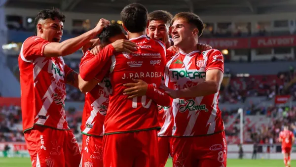Jugadores de Necaxa (Foto: MEXSPORT)