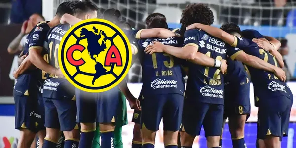 Jugadores de Pumas (Fuente: MEXSPORT)