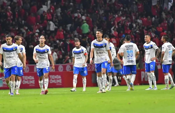 Jugadores de Rayados/ Foto Fútbol Picante.