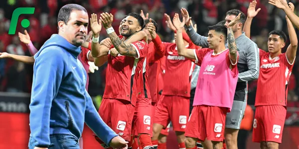 Jugadores de Toluca (Fuente: MEXSPORT)