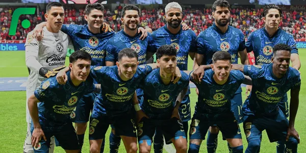 Jugadores del América (Fuente: MEXSPORT)