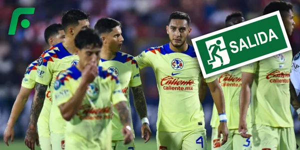 Jugadores del América (Fuente: MEXSPORT)