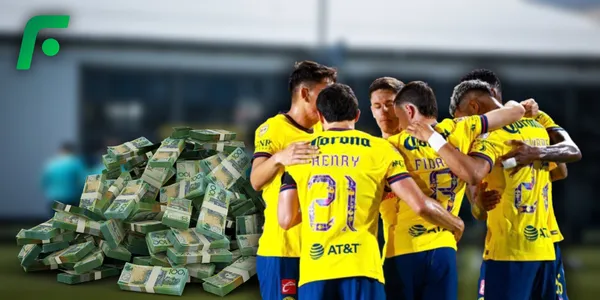 Jugadores del América (Fuente: MEXSPORT)