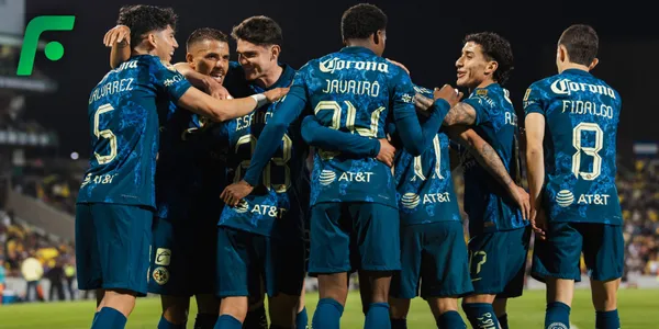 Jugadores del América (Fuente: MEXSPORT)