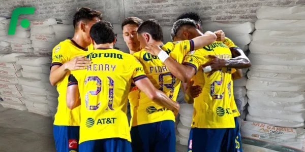 Jugadores del América (Fuente: MEXSPORT)