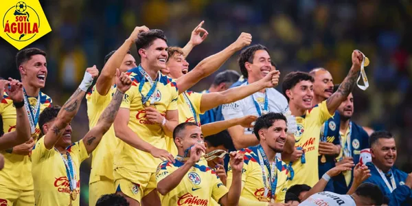 Jugadores del América (Fuente: MEXSPORT)