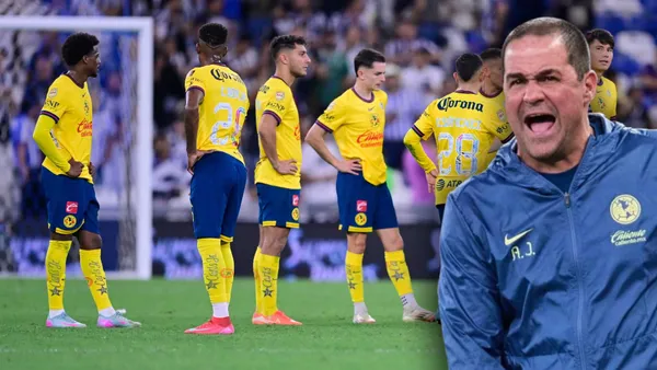 Jugadores del América y André Jardine (Foto: MEXSPORT)
