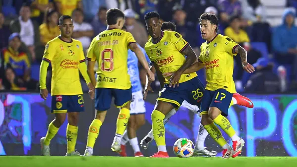 Jugadores del Club América (Foto: MEXSPORT)