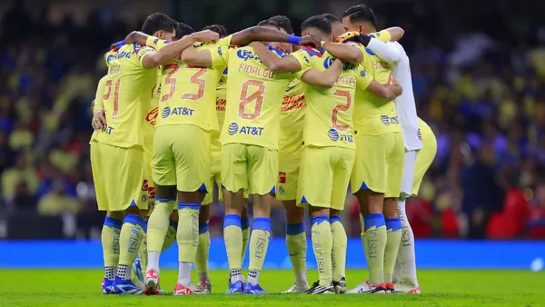 Jugadores del Club América (Foto: MEXSPORT)