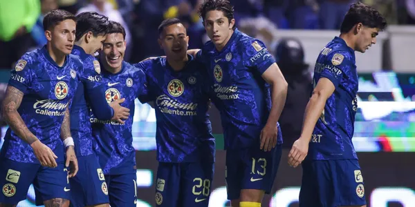 Jugadores del Club América (Fuente: MEXSPORT)