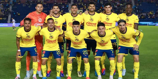 Jugadores del Club América (Fuente: MEXSPORT)