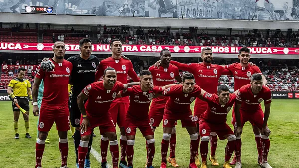 Jugadores del Toluca (Foto: AS)