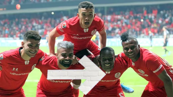 Jugadores del Toluca/ Foto El Siglo de Durango
