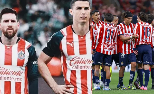 Jugadores extranjeros con la playera de las Chivas (Fuente: Jugo y Mexsports)