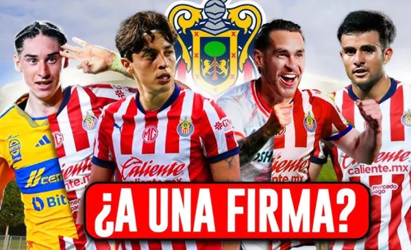 Jugadores que sonaron como refuerzos para las Chivas (Fuente: Fútbol Tuber)