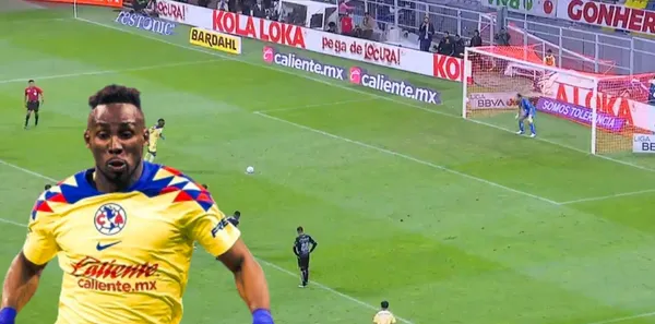 Julián Quiñones define el penal de crack ante Rodolfo Cota y así reaccionó la banca azulcrema