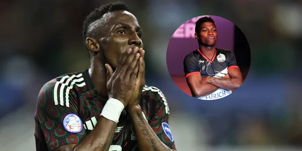 Julián Quiñones junto a William Palacios / FOTO TUDN