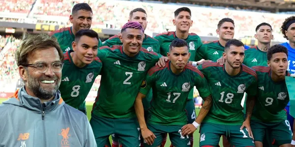 Jürgen Klopp junto a jugadores de la Selección Mexicana / FOTO GTRES