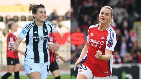 Juventus (F) vs Arsenal (F) | Fotos: X oficial de @ArsenalWFC e IG oficial de @juventuswomen