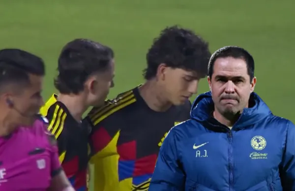 Kevin Álvarez y André Jardine/ Foto TV Azteca.