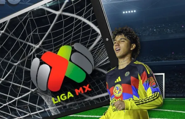 Kevin Álvarez y logo de Liga MX/Foto El Financiero.