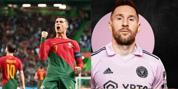 La acción de Cristiano Ronaldo en las redes sociales en donde trató de humillar a Lionel Messi.