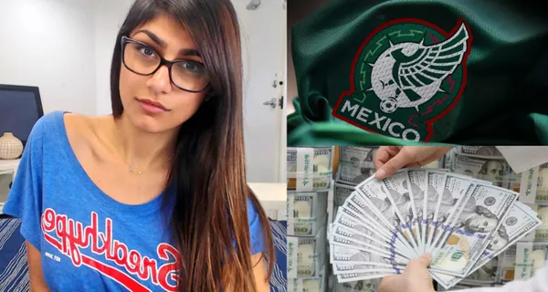 La actriz de películas para adultos expuso el tema de cuánto gana por cada film. Un jugador del Tri gana más sin hacer mucho.