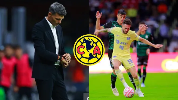 La afición en el Azteca ensordecía el escenario mientras Fernando Ortiz regañaba a sus jugadores