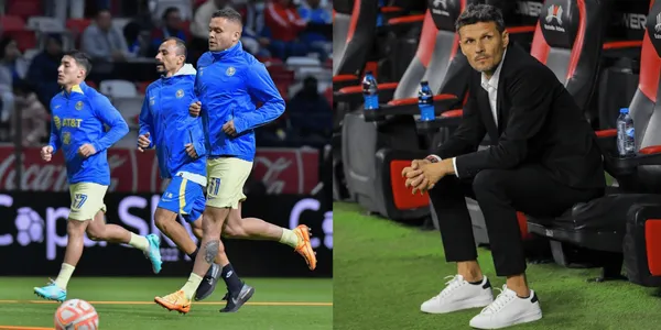 La alineación que Fernando Ortiz probó para el debut del América en la Liguilla del Clausura 2023