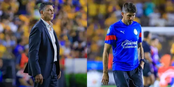 La bofetada de Robert Dante Siboldi a Veljko Paunovic tras el empate a ceros en la fina del ida entre Tigres y Chivas