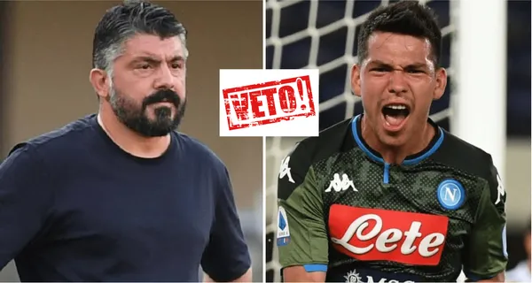 La bronca que haría que Hirving Lozano termine vetado del Napoli, ni Gattuso se atrevió a cuestionar así al mexicano.