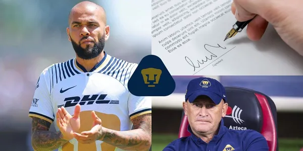 La cláusula que obliga a Lillini a poner a Alves con Pumas y lo que opina Mejía Barón.