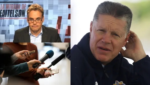 La confrontación entre jugadores, directivos y periodistas no da tregua; un periodista se atrevió a llamar “pend…” a Ricardo Peláez