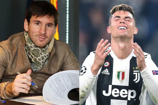 La diferencia de sueldos que tendrá Cristiano Ronaldo y Lionel Messi tras su renovación con el FC Barcelona.