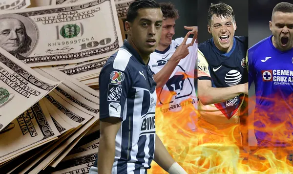 La diferencia entre el sueldo de Rogelio Funes Mori el del nuevo delantero de Rayados es importante