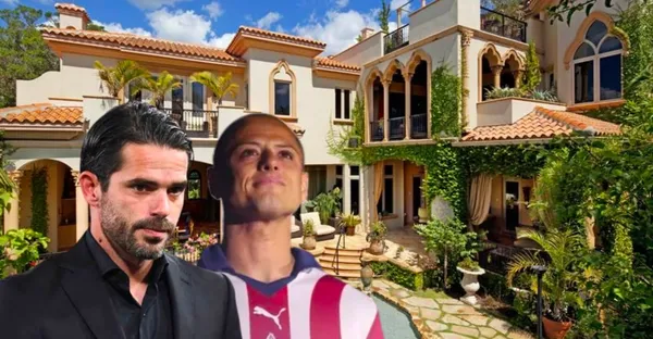 La diferencia entre la casa de Chicharito y la de Fernando Gago
