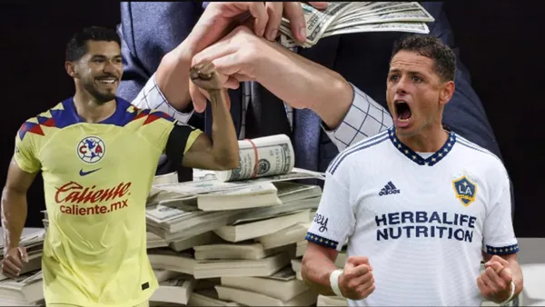 La diferencia entre la fortuna de Henry Martín y Chicharito Hernández
