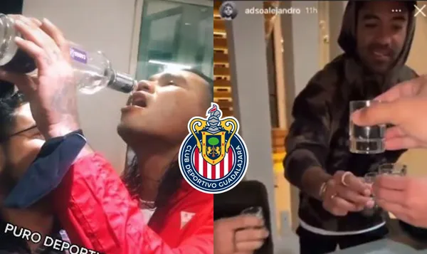 La dirigencia de las Chivas aprovechó el descanso y se enfiestaron.