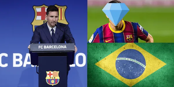 La figura de Brasil que el Barcelona fichó, mientras que dejó a Messi irse libre.