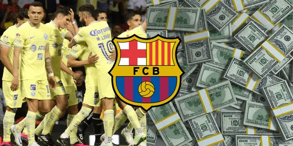 La figura del América que iría a España y por la que el Barcelona le daría a las águilas 189 millones