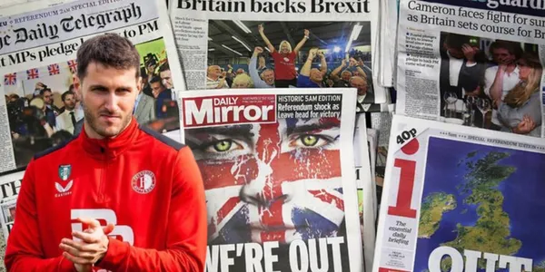 La goleada del Feyenoord de Giménez que sorprendió a la prensa de Inglaterra