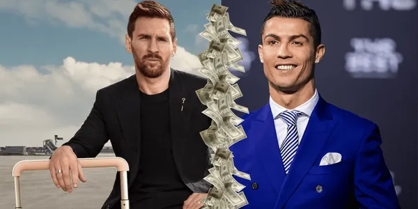 La increíble cifra de dinero que cuesta el lujoso jet privado de Lionel Messi a comparación que el de Cristiano Ronaldo.