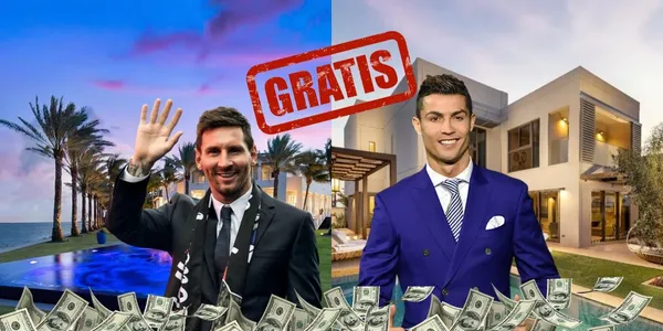 La increíble mansión que David Beckham le dio a Messi, mientras Cristiano Ronaldo la compra por 12 millones.
