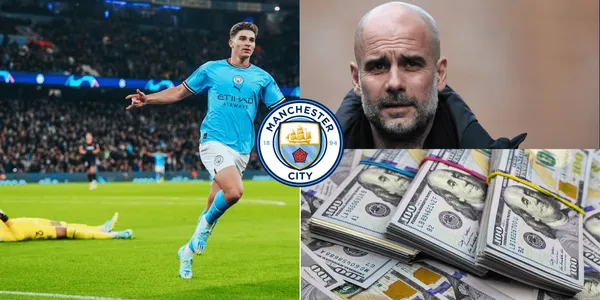 La increíble suma de dinero que pagaría el Manchester City para que Julián Álvarez no se vaya.