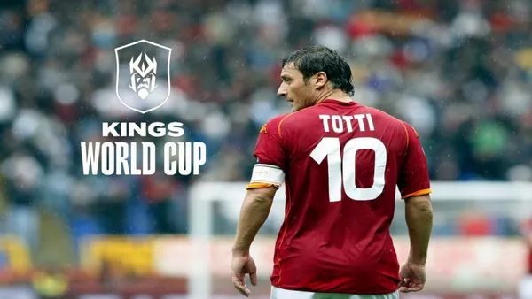 La Kings World Cup soltó otro bombazo al anunciar a Totti, por lo que los aficionados han mostrado su alegría