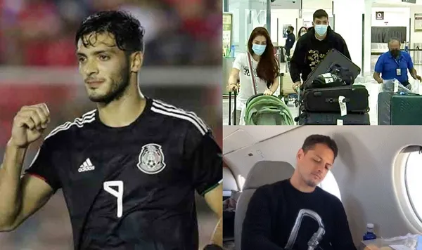 La lección de Raúl Jiménez a los agrandados de la selección. El Lobo mexicano llegó en vuelo comercial, mientras que Vela y Hernández suelen arribar en jet privado.