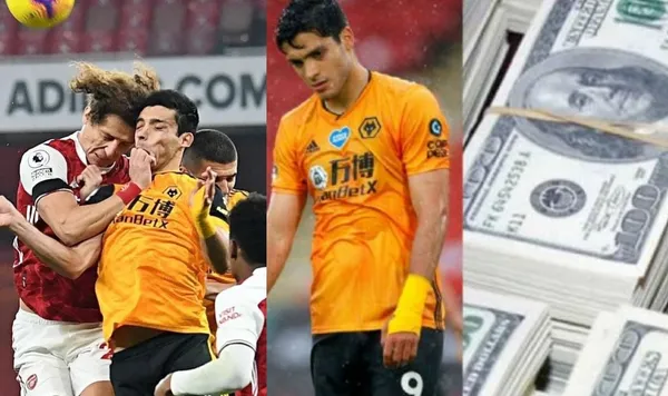 La lesión del jugador mexicano y del golpe que le dio el brasileño podría traer consecuencias, en una baja de salario.