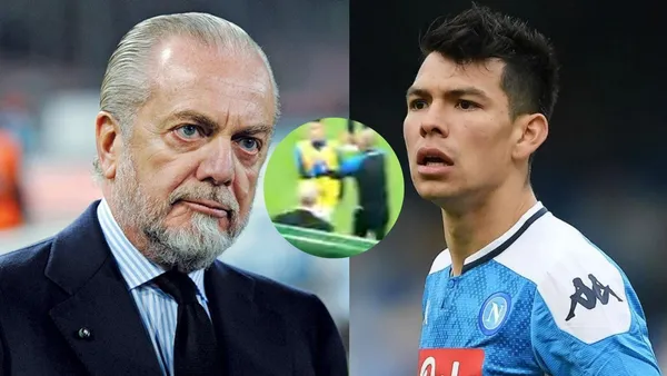 La mala reacción de Hirving Lozano no fue bien tomada por la directiva del Napoli; habrá consecuencias