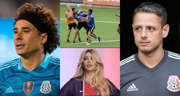 La pelea que se provocó y se dio entre Javier Hernández y Guillermo Ochoa habría sido por una mujer.