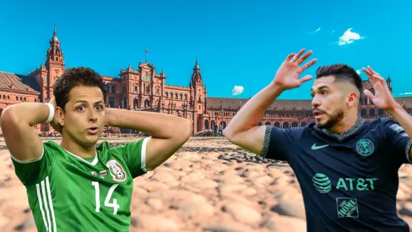 La plaza que lleva el nombre de Javier Hernández así como la de Henry Martín